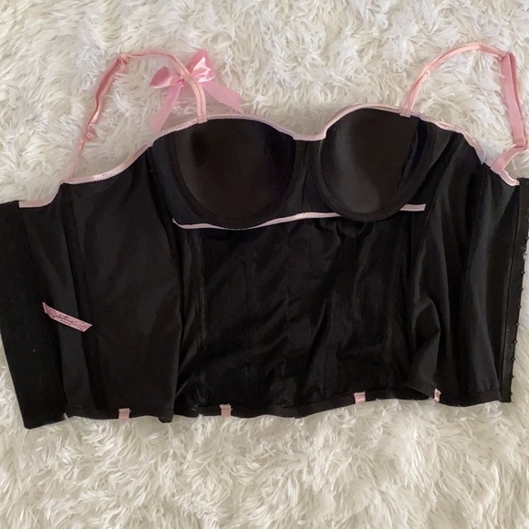 Native vintage bustier corset and matching thong - Picture 3 of 10